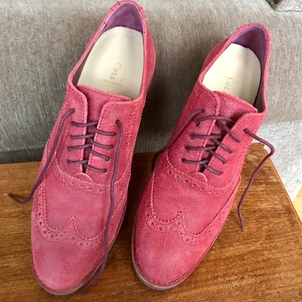 Cole Haan Suede Oxfords